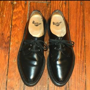 Dr. Martens pointed toe oxfords